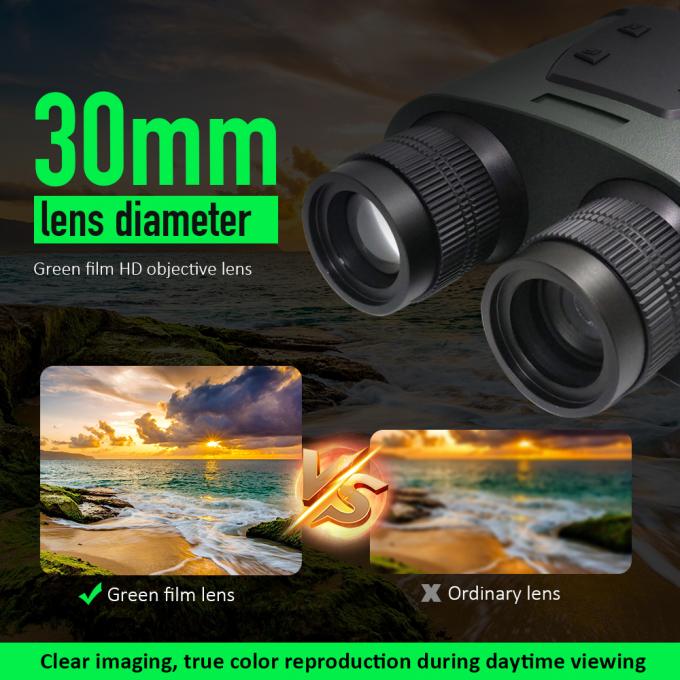 Full Color 10X Digital Zoom Infrared Night Vision Binoculars For Hunting