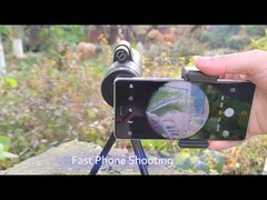 High Power Prism Night Vision Monoculars With Smartphone Holder