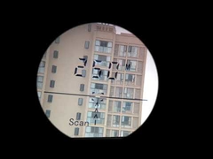 Scan Mode 2000m 8x25mm Hunting Laser Range Finder Dust Resistant
