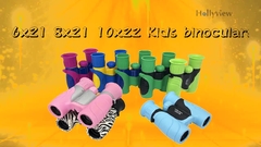 8x21 Childrens Binoculars Gifts Shock Proof For Bird Watching