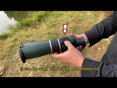 Portable High Definition Compact Spotting Scope With Tripod Collar